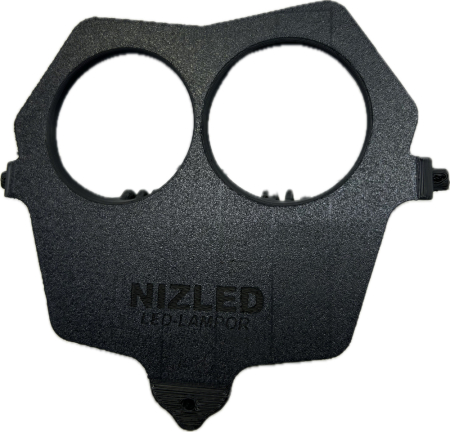 Fantic 2-suw 2024- druk 3D uchwyt lampy Nizled do 2xE30F/E40F, E406k/E405k w grupie Car audio / Oświetlenie LED / Enduro / Co pasuje do mojego motocykla / Fantic / 2024- u BRL (871210307)