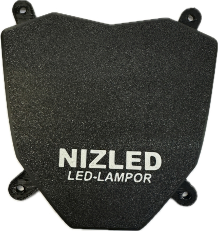 Blacha ochronna obudowy lampy Beta 2027- czarna w grupie Car audio / Oświetlenie LED / Enduro / Akcesoria u BRL (871BETALOCK27S)