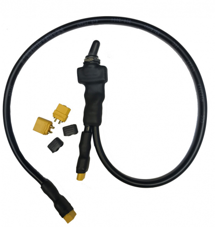 Przełącznik Camelbag kabel on/off do wszystkich lamp XT60 w grupie Car audio / Oświetlenie LED / Enduro / Kable u BRL (871DEPAKABEL2)