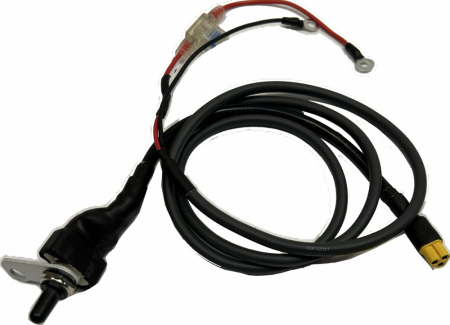 Kompletny zestaw przewodów zasilających do motocykla on/off/4w depå do lampy R40DRL w grupie Car audio / Oświetlenie LED / Enduro / Co pasuje do mojego motocykla / Beta / 2020- / 4-suwowy u BRL (871HOJKABELR40D)