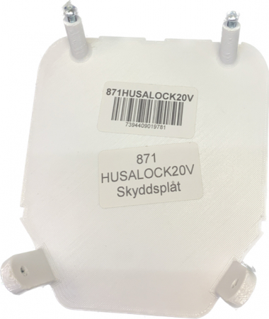 Płyta ochronna obudowy lampy Husqvarna 2020-2023, biała w grupie Car audio / Oświetlenie LED / Enduro / Co pasuje do mojego motocykla / Husqvarna / 2020-2023 u BRL (871HUSALOCK20V)