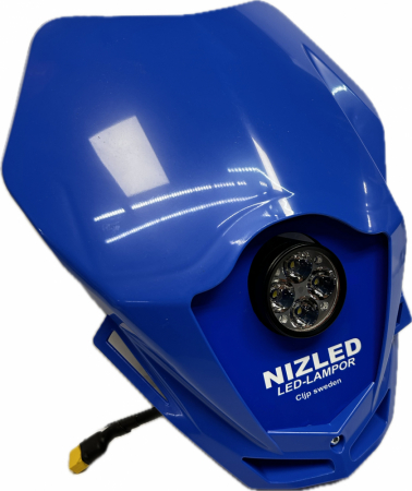 TM Racing 2015-2019, niebieska, zimna biel 1xR40D1 (40 W) osłona lampy w grupie Car audio / Oświetlenie LED / Enduro / Co pasuje do mojego motocykla / TM Racing / 2015-2019 u BRL (871TMB19R40D1)