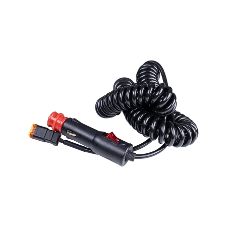 Strands kabel z DT +++ kablem do wtyczki zapalniczki, 12 DC, ON w grupie Car audio / Oświetlenie LED / Akcesoria montażowe / Kable i złącza u BRL (872270449)