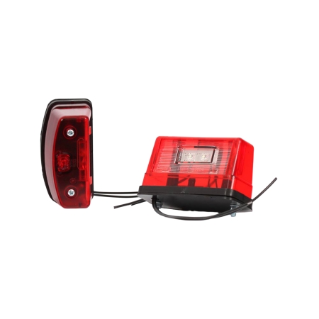 Strands Nsb/światło pozycyjne LED czerwone,12-24V w grupie Car audio / Oświetlenie LED / Lampy LED / Światła pozycyjne u BRL (872800031)
