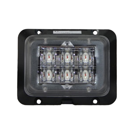 Strands kierunkowy błyskowy prostokątny pomarańczowy LED montaż płaski w grupie Car audio / Oświetlenie LED / Lampy LED / Światła stroboskopowe u BRL (872800218)