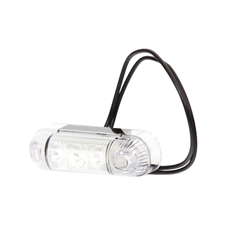 Strands światło pozycyjne 3 LED białe, 12-24V, z homologacją E w grupie Car audio / Oświetlenie LED / Lampy LED / Światła pozycyjne u BRL (872800283)