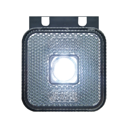 Strands światło pozycyjne białe LED 12-24V, w zestawie z uchwytem kątowym. Z homologacją E w grupie Car audio / Oświetlenie LED / Lampy LED / Światła pozycyjne u BRL (872800287)
