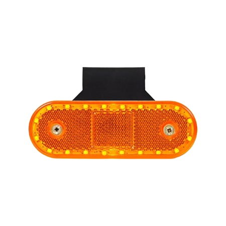 Strands lampka obrysowa LED 12-24V, w zestawie z uchwytem kątowym i odblaskiem. w grupie Car audio / Oświetlenie LED / Akcesoria montażowe / Odblaski u BRL (872800290N)