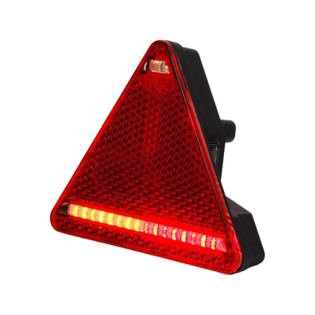 Strands tylna lampa 4-funkcyjna z odblaskiem lewa trójkąt w grupie Car audio / Oświetlenie LED / Lampy LED / Tylne światła u BRL (872800306V)