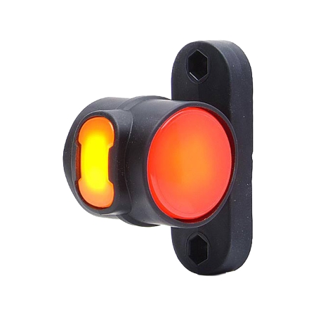 Strands gumowe ramię proste, biały, pomarańczowy i czerwony w grupie Car audio / Oświetlenie LED / Lampy LED / Światła pozycyjne u BRL (872800359)