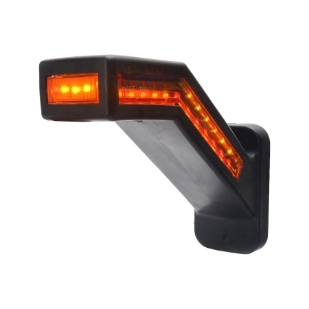 Strands gumowe ramię lewe 5-funkcyjne światło pozycyjne z dynamicznym kierunkowskazem w grupie Car audio / Oświetlenie LED / Lampy LED / Światła pozycyjne u BRL (872800518)