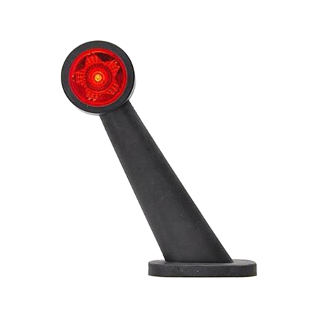Strands gumowy wysięgnik (biały i czerwony) 12-24V, prawy w grupie Car audio / Oświetlenie LED / Lampy LED / Światła pozycyjne u BRL (872800875H)