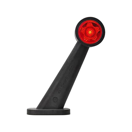 Strands gumowy wysięgnik (biały i czerwony) 12-24V lewy w grupie Car audio / Oświetlenie LED / Lampy LED / Światła pozycyjne u BRL (872800875V)