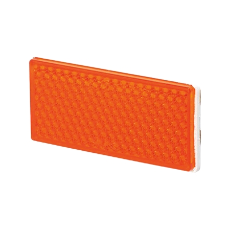 Strands odblask pomarańczowy 105X51Mm samoprzylepny 4-pak, z taśmą dwustronną. w grupie Car audio / Oświetlenie LED / Akcesoria montażowe / Odblaski u BRL (8728106414)