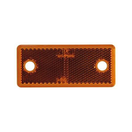 Strands Pomarańczowy odblask prostokątny w grupie Car audio / Oświetlenie LED / Akcesoria montażowe / Odblaski u BRL (872810658)