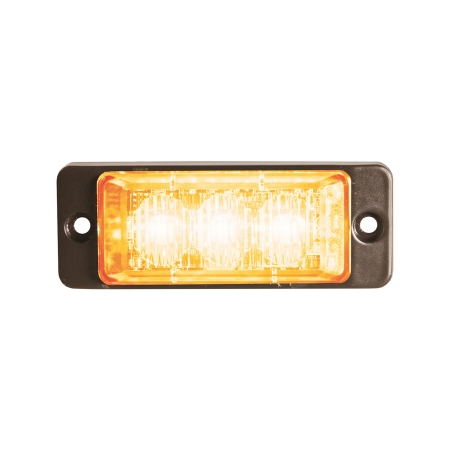 Strands Slim kierunkowe światło błyskowe pomarańczowe 3 LED, zatwierdzone przez ADR w grupie Car audio / Oświetlenie LED / Lampy LED / Światła stroboskopowe u BRL (872850185HPA)