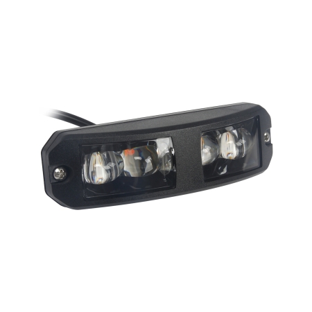 Strands Curved kierunkowe światło błyskowe pomarańczowe LED w grupie Car audio / Oświetlenie LED / Lampy LED / Światła stroboskopowe u BRL (872850197HPA)
