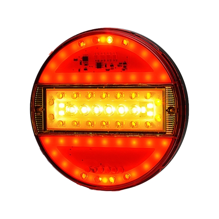 Strands Freedom ADR tylne światło, uniwersalne, okrągłe 140 mm, 5 funkcji w grupie Car audio / Oświetlenie LED / Lampy LED / Tylne światła u BRL (872900510)