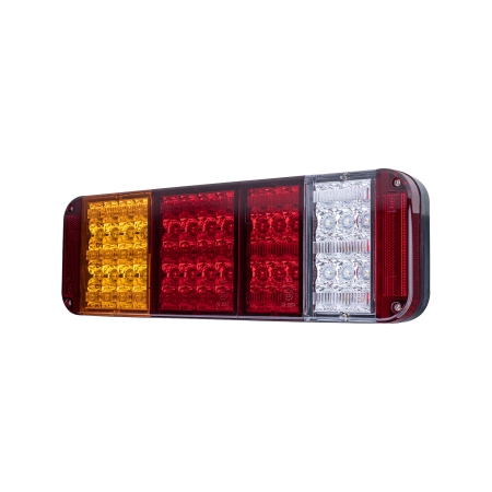 Strands tylne światło 70LED 5 funkcji 24V, tył/stop/kierunkowskaz/cofanie/przyciemnianie w grupie Car audio / Oświetlenie LED / Lampy LED / Tylne światła u BRL (872CLC888L)