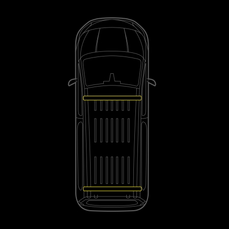 Strands Cruise Light C-Rack, Mercedes Vito 2014- w grupie Car audio / Co pasuje do mojego samochodu / Mercedes / Vito / Vito 2019-2024 u BRL (872RRS2845200)