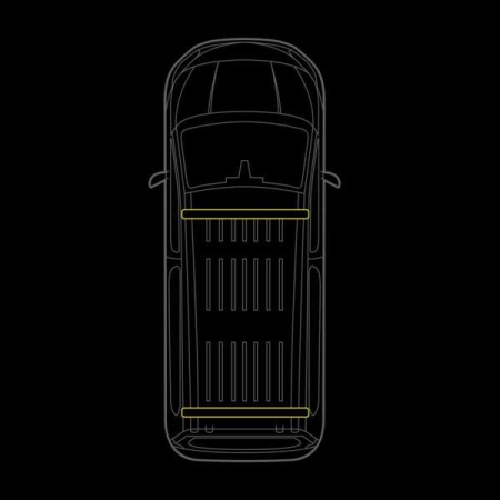 Strands Cruise Light C-Rack, do VW Transporter T7 w grupie Car audio / Co pasuje do mojego samochodu / Volkswagen / Multivan / Multivan T7 2022- u BRL (872RRS4874200)