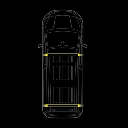 Strands Cruise Light C-Rack, do VW Transporter T7 w grupie Car audio / Co pasuje do mojego samochodu / Volkswagen / Multivan / Multivan T7 2022- u BRL (872RRS4874240)