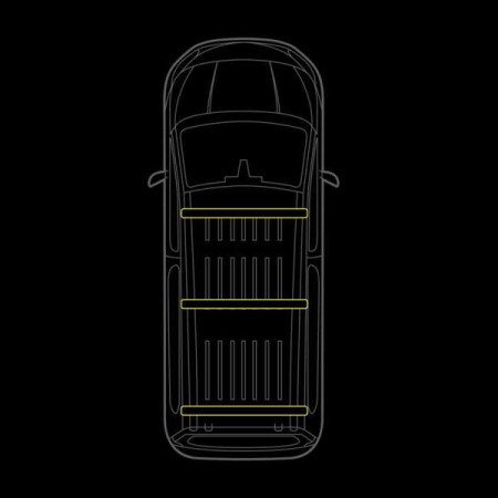 Strands Cruise Light C-Rack, do VW Transporter T7 w grupie Car audio / Co pasuje do mojego samochodu / Volkswagen / Multivan / Multivan T7 2022- u BRL (872RRS4874300)