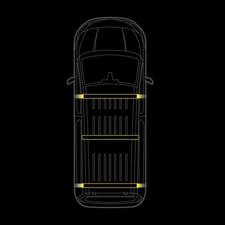 Strands Cruise Light C-Rack, Volkswagen Transporter T7 w grupie Car audio / Co pasuje do mojego samochodu / Volkswagen / Multivan / Multivan T7 2022- u BRL (872RRS4874340)