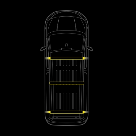 Strands Cruise Light C-Rack, do KIA PV5 w grupie Car audio / Co pasuje do mojego samochodu / Kia / PV5 / PV5 2025- u BRL (872RRS5250340)