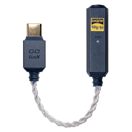 iFi Audio Go Link 2, kompaktowy wzmacniacz słuchawkowy/DAC w grupie Audio domowe / Słuchawki / Wzmacniacze słuchawkowe u BRL (880GOLINK2)