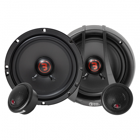 Bass Habit Rebel R165C, przystępny cenowo 6.5-calowy system odseparowany w grupie Car audio / Głośniki samochodowe / Zestawy komponentowe u BRL (890R165C)