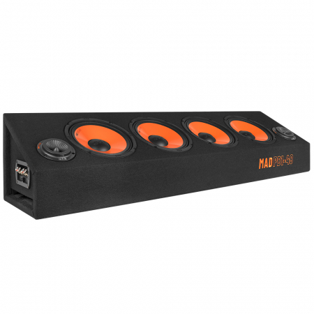 GAS MAD PB1-48, 8-calowe midbasy w gotowo zmontowanej raggarplance w grupie Car audio / Głośniki samochodowe / Skrzynia głośnikowa SPL u BRL (900MADPB148)