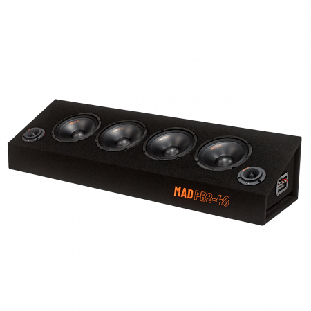 GAS MAD PB2-48, świetne 8-calowe midbasy w gotowo zmontowanej raggarplance w grupie Car audio / Głośniki samochodowe / Skrzynia głośnikowa SPL u BRL (900MADPB248)