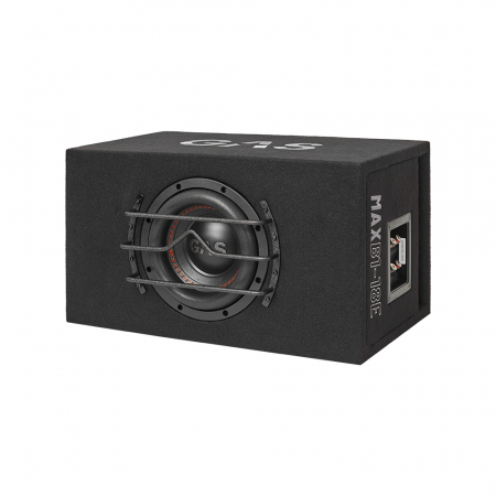 GAS MAX B1-18E, naprawdę ciężka skrzynia basowa 1x8 cali w grupie Car audio / Bas / Pasywny subwoofer u BRL (900MAXB118E)
