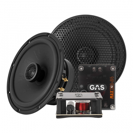 GAS MAX X2-64, dobrze brzmiące 6,5-calowe głośniki współosiowe w grupie Car audio / Głośniki samochodowe / Głośniki współosiowe u BRL (900MAXX264)