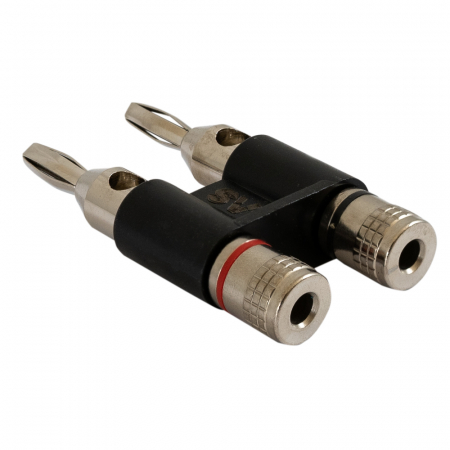 Wtyk bananowy GAS, do kabla głośnikowego do 4mm² w grupie Car audio / Kable / Akcesoria do kabli u BRL (910BPC2)