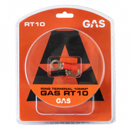 GAS końcówka oczkowa z osłoną, 10mm² w grupie Car audio / Akcesoria / Akcesoria montażowe u BRL (910RT10)