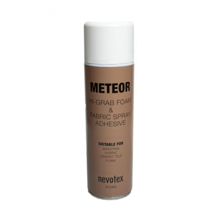 Nevotex Meteor klej w sprayu, 500 ml w grupie Car audio / Akcesoria / Materiały do zabudowy / Wykładziny i tkanina głośnikowa u BRL (9506570095)