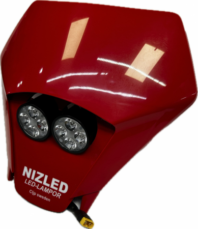 Osłona lampy z 1-3 E40 najmocniejszymi lampami, GASGAS 2021-2023/2024- w grupie Car audio / Oświetlenie LED / Enduro / Co pasuje do mojego motocykla / GASGAS / 2024- u BRL (LAMPKAPAGASGAS)