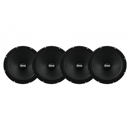 4-pak DS18 8PRO400MR-4, 8-calowy bas/średni bas w grupie Pakiety / Zestaw do samochodu / Pakiety głośnikowe SPL u BRL (SET8PRO400MR4X4)