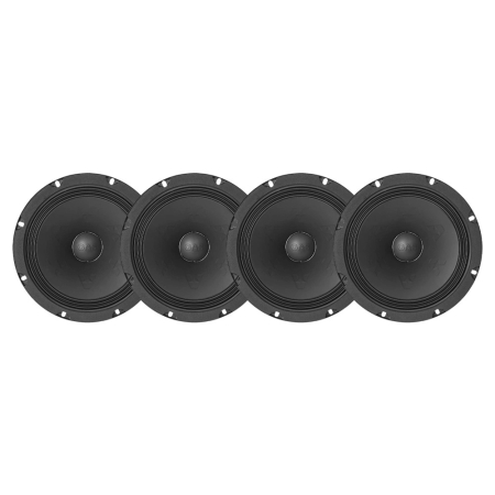 4-pack GAS MAX PMW1-84N, OKAZJA w grupie Car audio / Głośniki samochodowe / Midbasy / głośniki średniotonowe u BRL (SET908MAXPMW184NBX4)