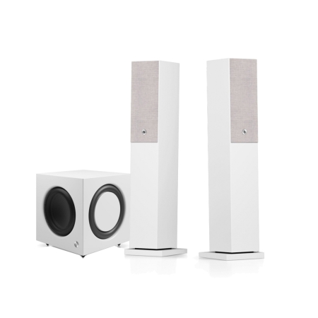 Audio Pro A38 W aktywny zestaw stereo 2.1 z SW-10, biały