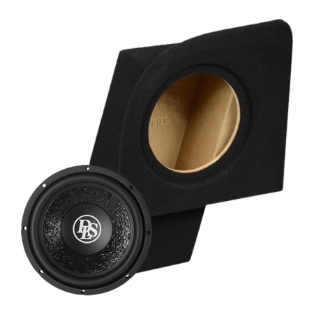 Obudowa basowa z DLS PE10.D2 do Audi A4 Avant B6 00-06 w grupie Car audio / Co pasuje do mojego samochodu / Audi / Audi A4 / Audi A4 2004-2008 / Wymiana głośników u BRL (SETA4AVANTPKT3)