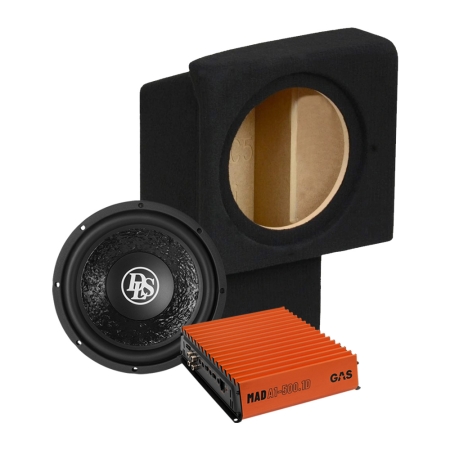 Pakiet basowy z DLS PE10.D2 do Audi A6 Avant 97-04 w grupie Car audio / Co pasuje do mojego samochodu / Audi / Audi A6 / Audi A6 1998-2004 u BRL (SETA6AVANTPKT4)