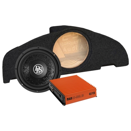 Pakiet basowy z DLS PE10.D2 do Audi A7 2010-2018 w grupie Car audio / Co pasuje do mojego samochodu / Audi / Audi A7 / Audi A7 2011-2018 u BRL (SETA7PKT2)