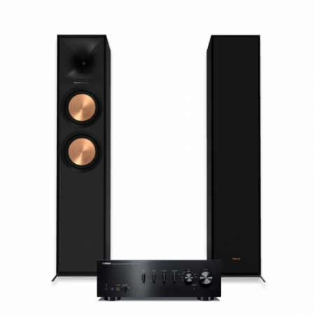 Yamaha A-S501 MK II i Klipsch R-600F 2.0 pakiet stereo, czarny w grupie Pakiety / Zestawy do domu / Zestawy stereo u BRL (SETAS501PKT3)