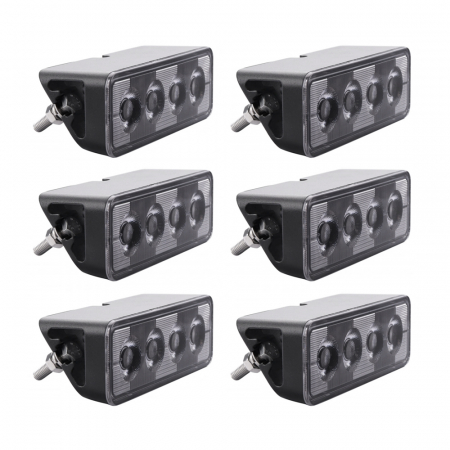 6-pak NIZLED B24RF, kątowe 13 cm tylne-/robocze światło, 24W, pakiet świateł roboczych w grupie Car audio / Oświetlenie LED / Lampy LED / Oświetlenie robocze u BRL (SETB24RFX6)