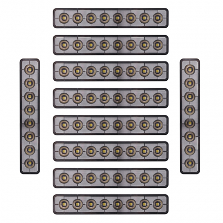 10-pak NIZLED B48RF, kątowe 24.2 cm tylne-/robocze światło, 48W, pakiet świateł roboczych w grupie Car audio / Oświetlenie LED / Lampy LED / Oświetlenie robocze u BRL (SETB48RFX10)