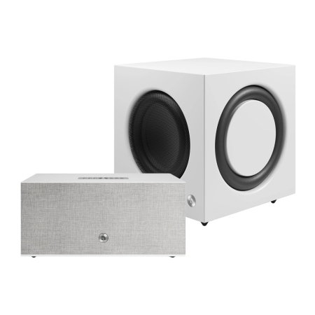 Audio Pro C20 W z SW10, aktywny zestaw głośnikowy w białym kolorze w grupie Pakiety / Zestawy do domu / Domowe zestawy głośnikowe u BRL (SETC20WPKT2)
