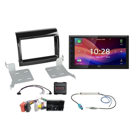 Pakiet car audio JVC KW-M695DBW do Fiat/Citroen/Opel/Peugeot w grupie Car audio / Co pasuje do mojego samochodu / Peugeot / Peugeot Boxer / Peugeot Boxer 2019-2023 u BRL (SETCITROENPKT3)
